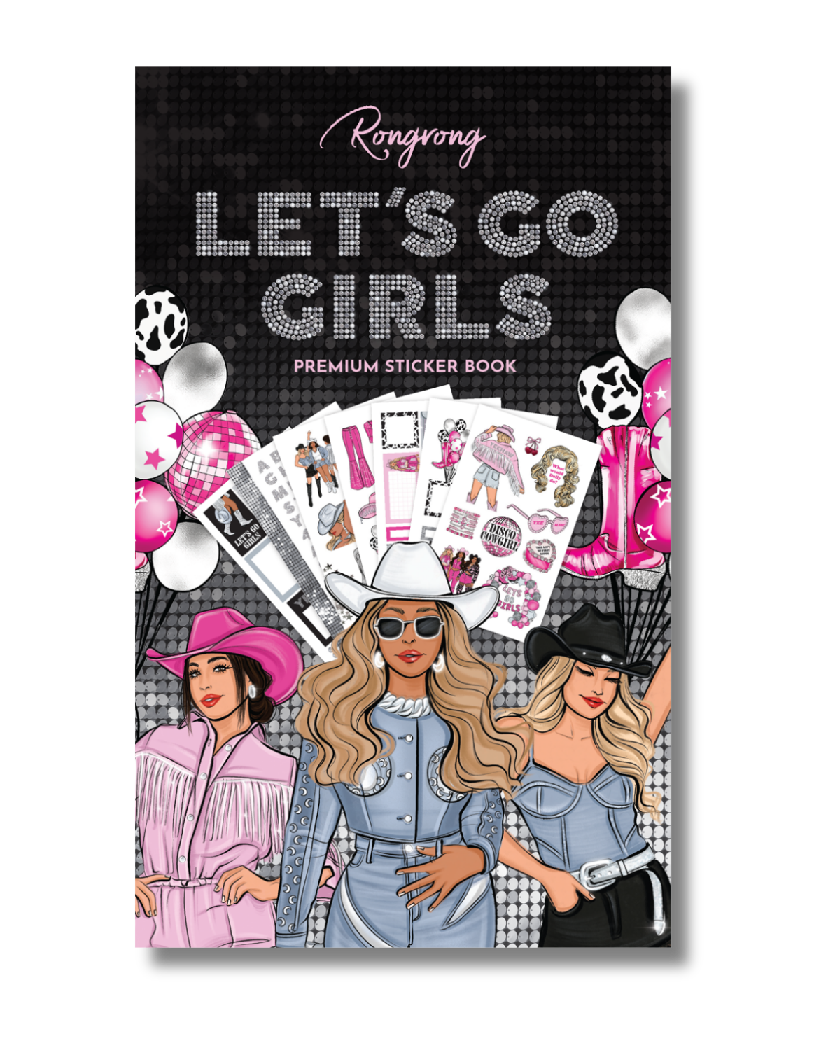 Shop Rongrong Let's Go Girls Sticker Book