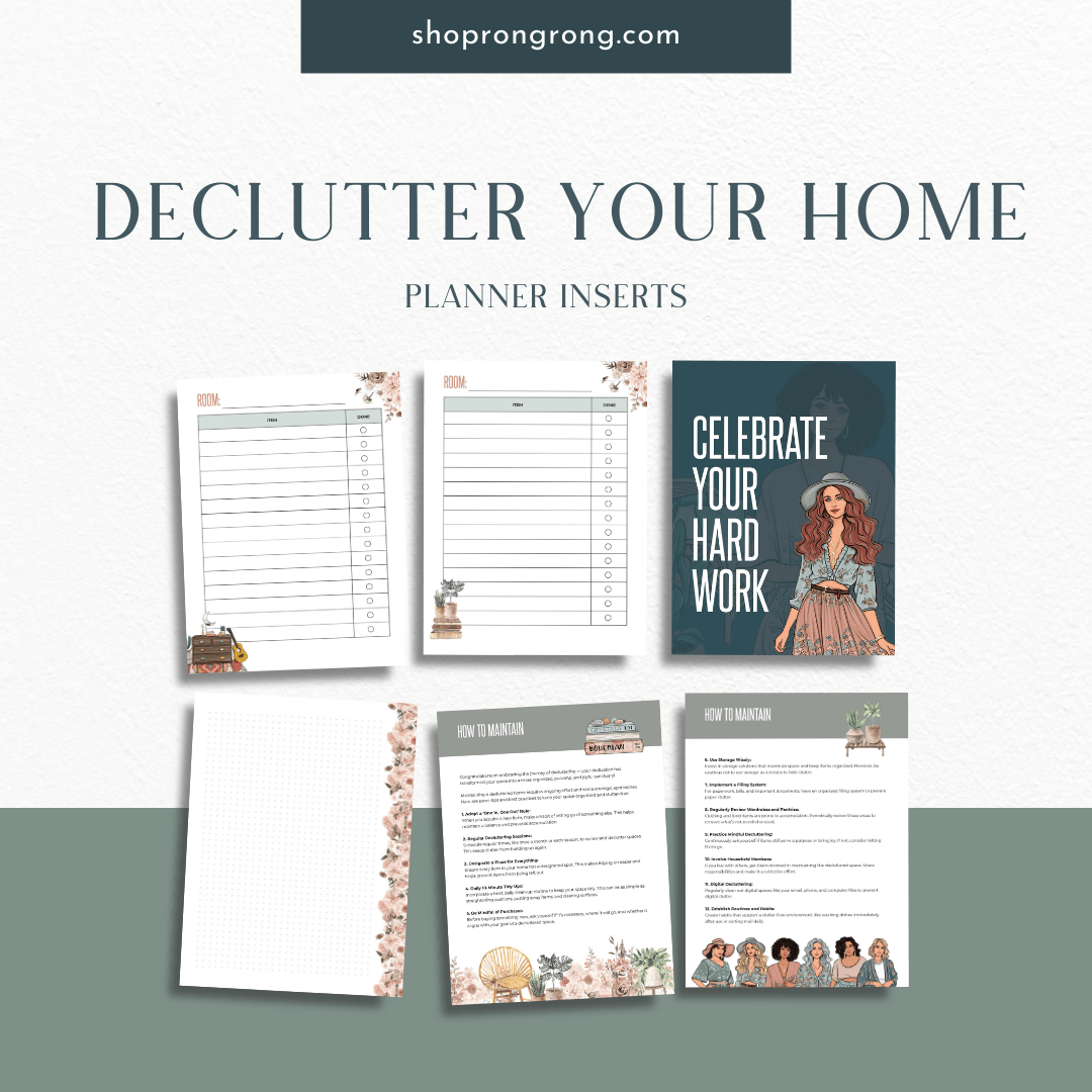 Interactive decision-making tree for decluttering


