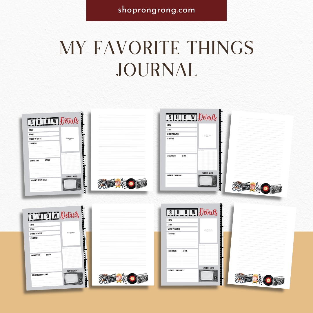 Music-themed Journal
