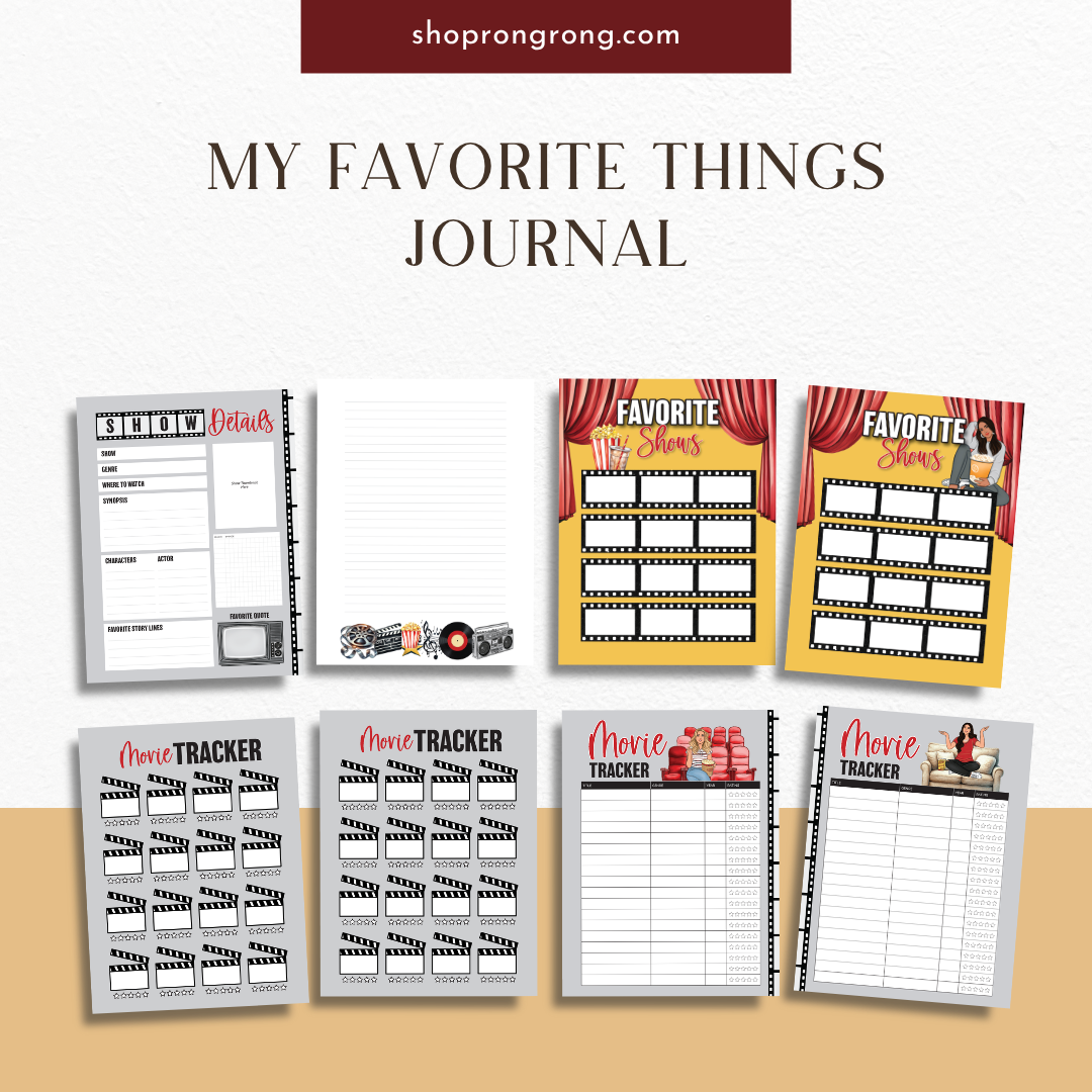 Stylish layout of journal