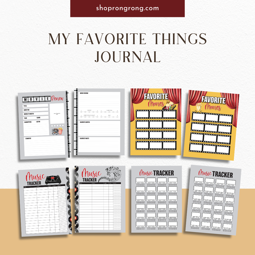 music tracker journal