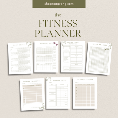 Shop Rongrong Fitness Planner for Goodnotes