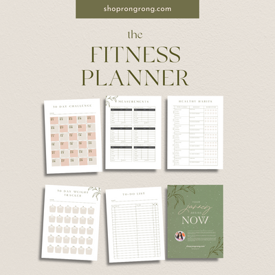 Shop Rongrong Fitness Planner for healthy life