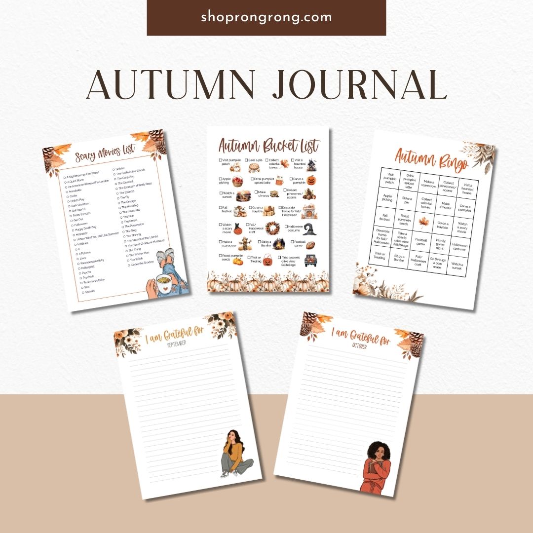 Autumn Journal PDF for seasonal planning and reflection