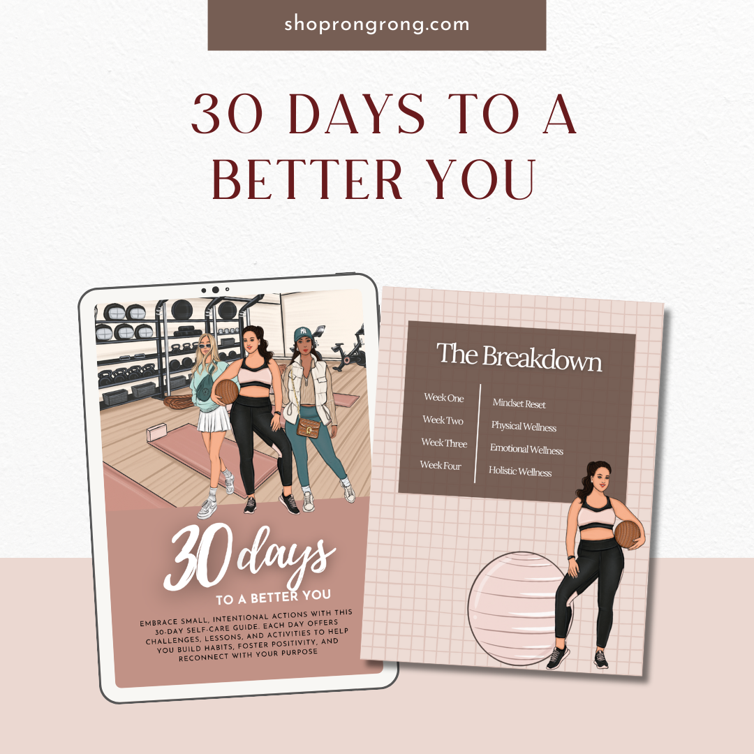 New Year New Me 30 day wellness challenge digital guide
