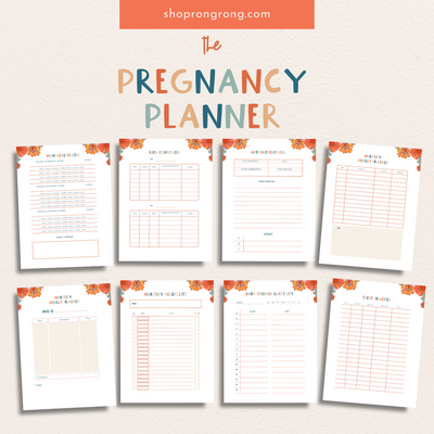 Shop Rongrong The Pregnancy Digital Planner Fall Collection