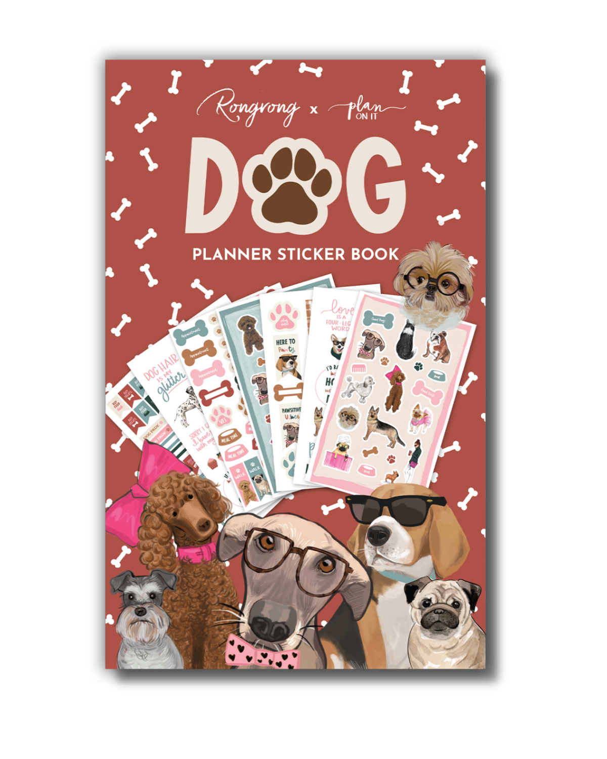 Dog Planner Sticker Book
