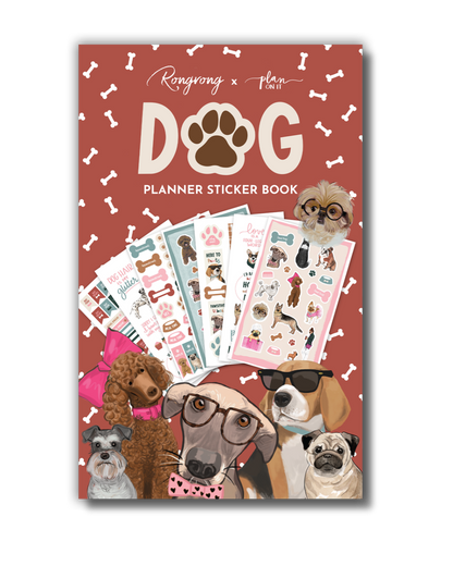 Dog Planner Sticker Book