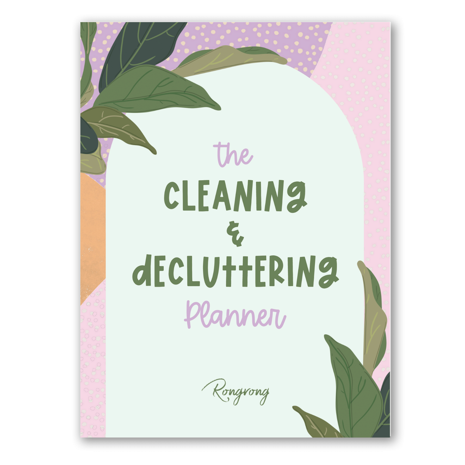 The Cleaning & Decluttering Journal | Digital DOWNLOAD | Shop Rongrong