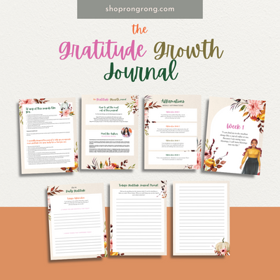 Shop rongrong Digital The Gratitude Growth Journal 28 days journal