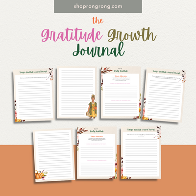 Shop rongrong Digital The Gratitude Growth Journal for self love
