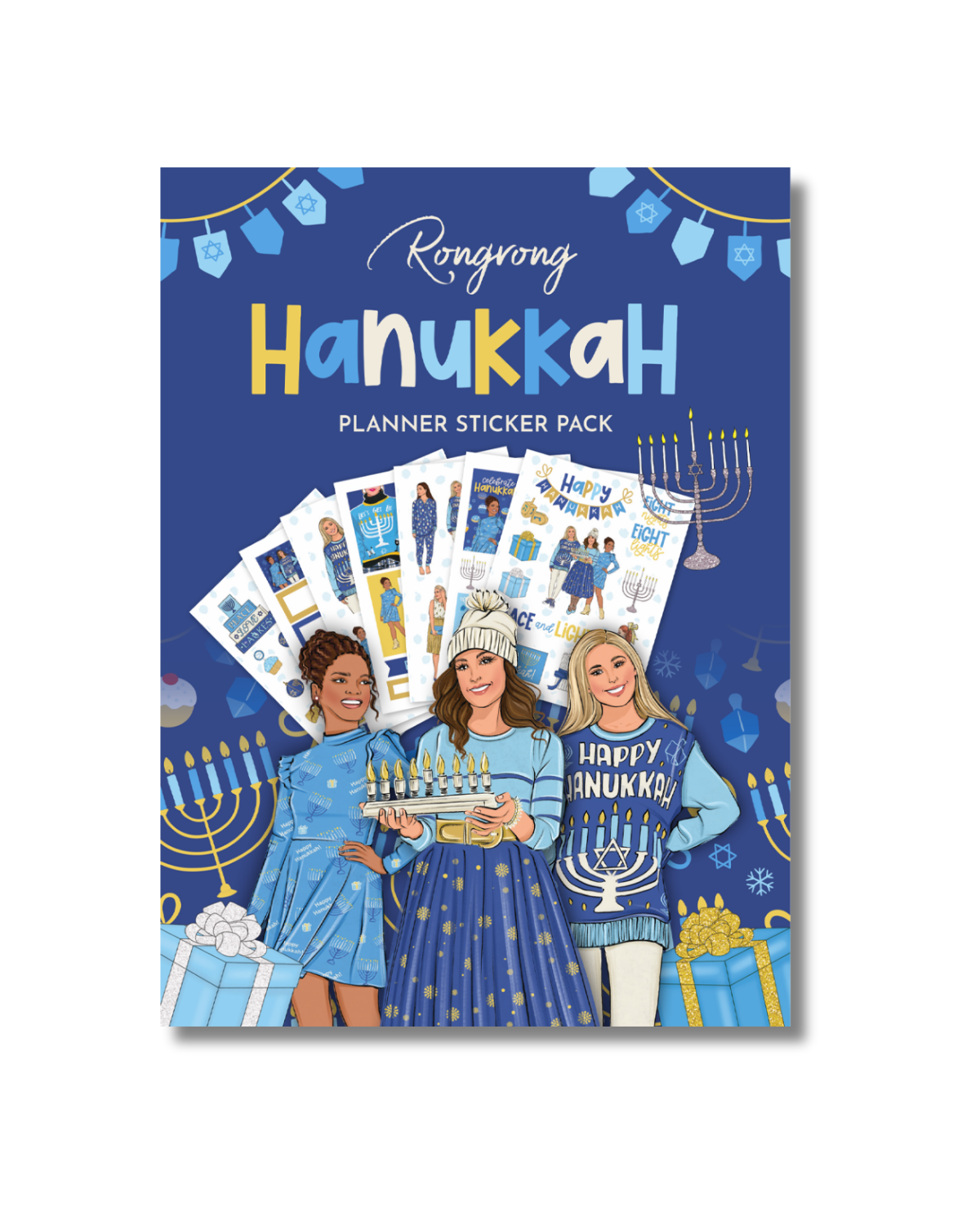 Shop Rongrong Hanukkah Sticker Pack