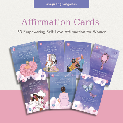 Shop Rongrong Affirmation Cards for self love