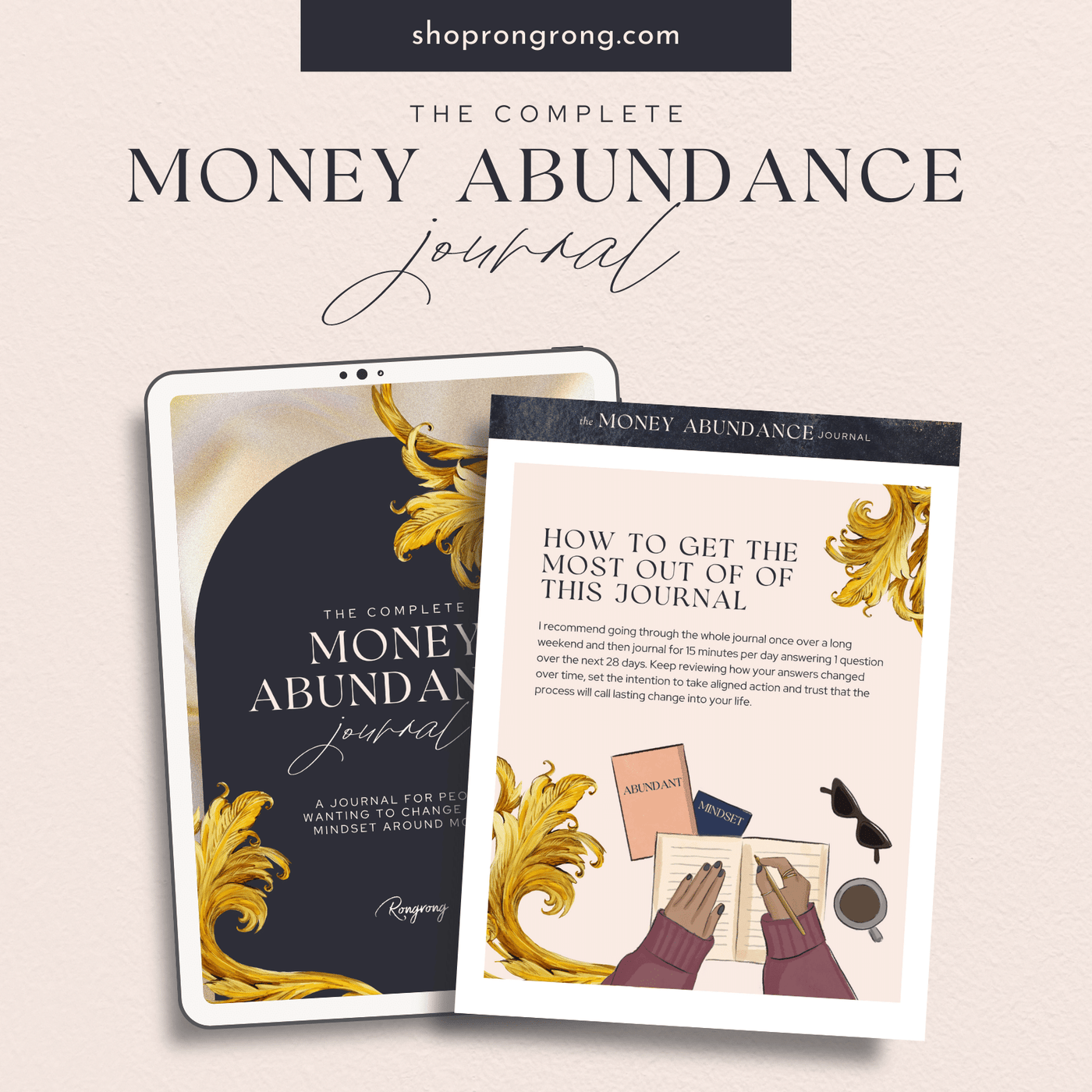 The Money Abundance Journal - Shop Rongrong