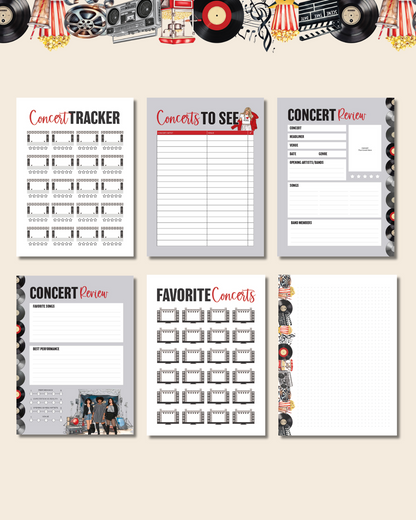 Creative journaling with the Music &amp; Movies Edition Journal by Rongrong