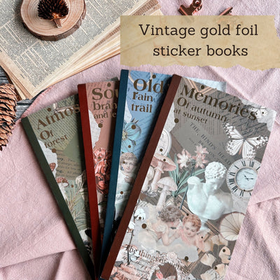 Shop Rongrong Fall 2023 Collection Bundle Vintage Sticker Books