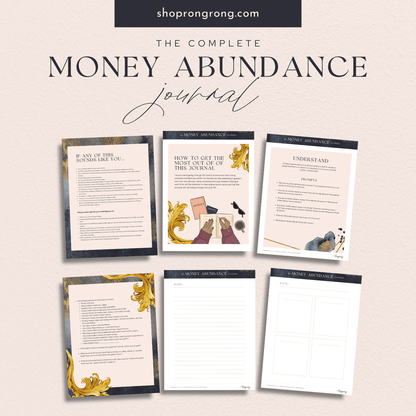 The Money Abundance Journal - Shop Rongrong