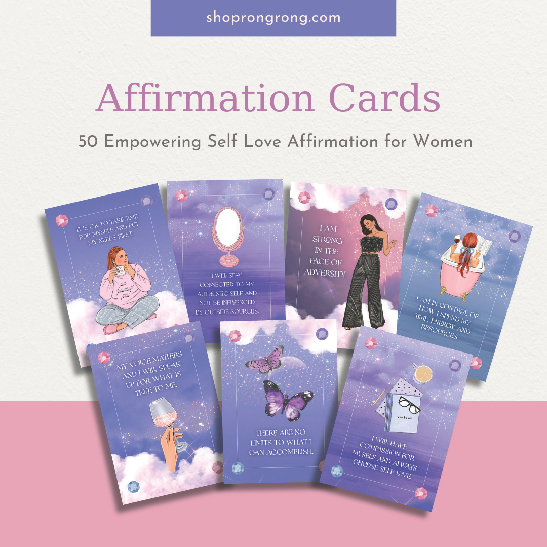Shop Rongrong Affirmation Cards for mental health