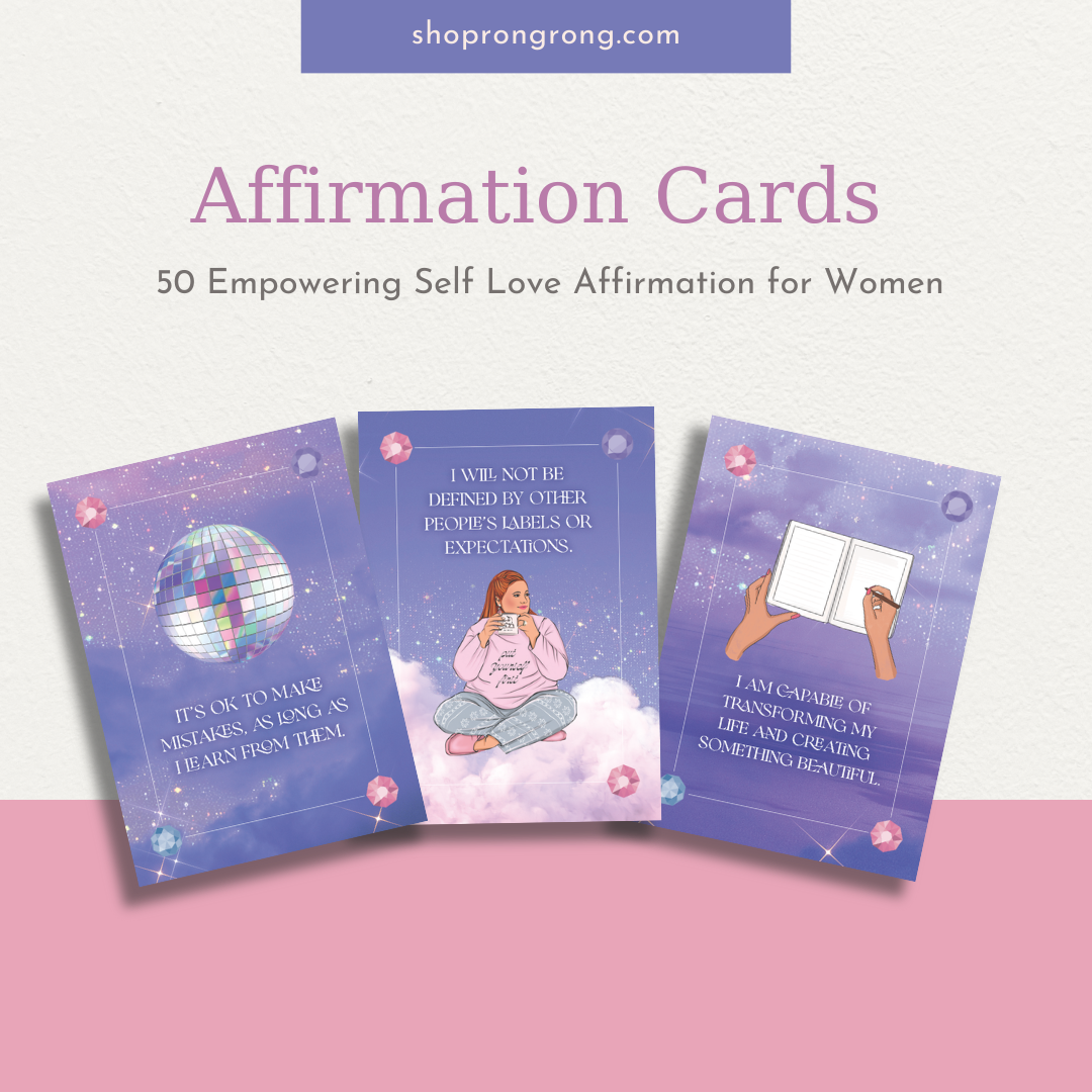 Shop Rongrong Affirmation Cards for self love