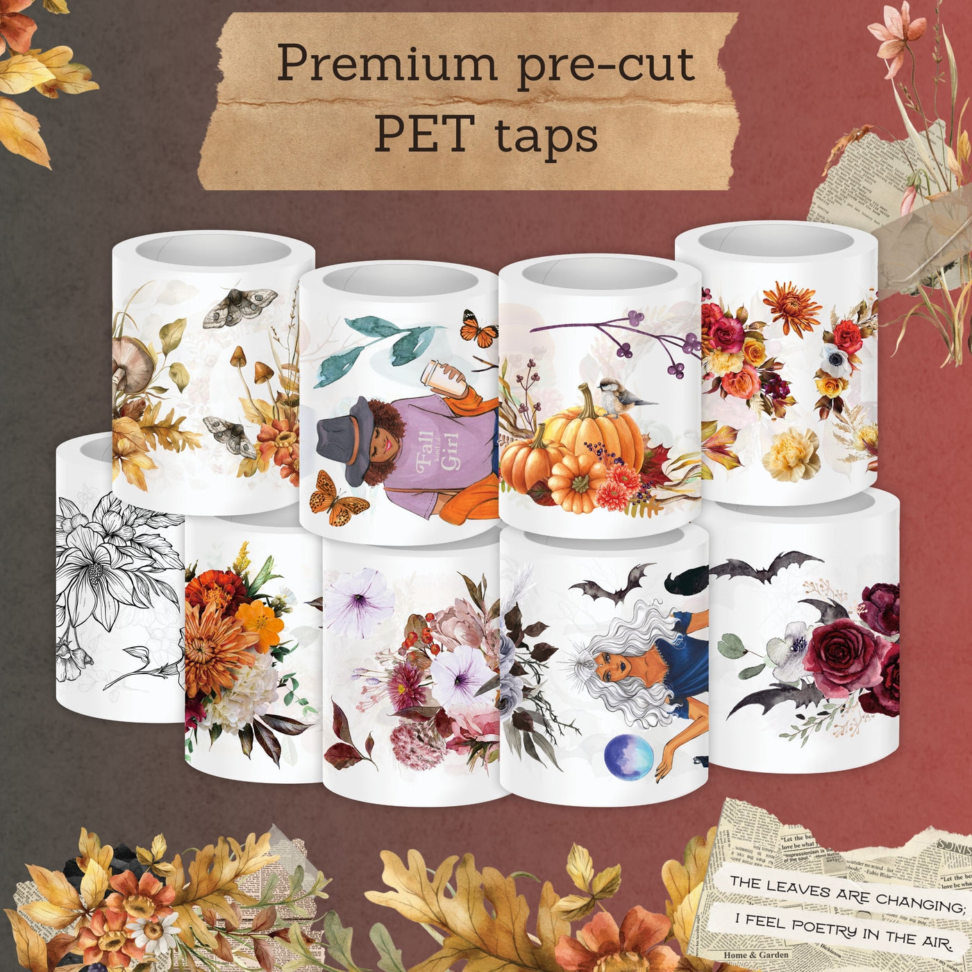 Shop Rongrong Fall 2023 Collection Bundle Fall PET TAPES
