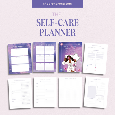 Shop Rongrong Midnight Self Love Planner for goodnotes digital