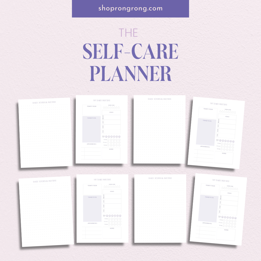 Shop Rongrong Midnight Self Love Planner digital journal
