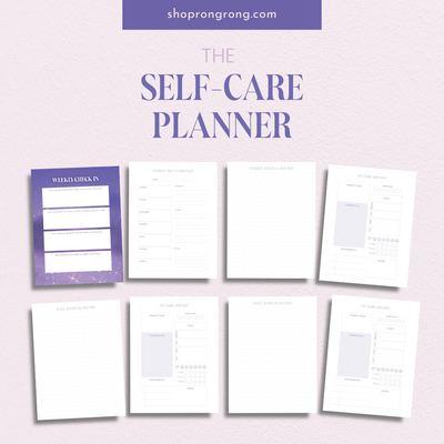 Shop Rongrong Midnight Self Love Planner