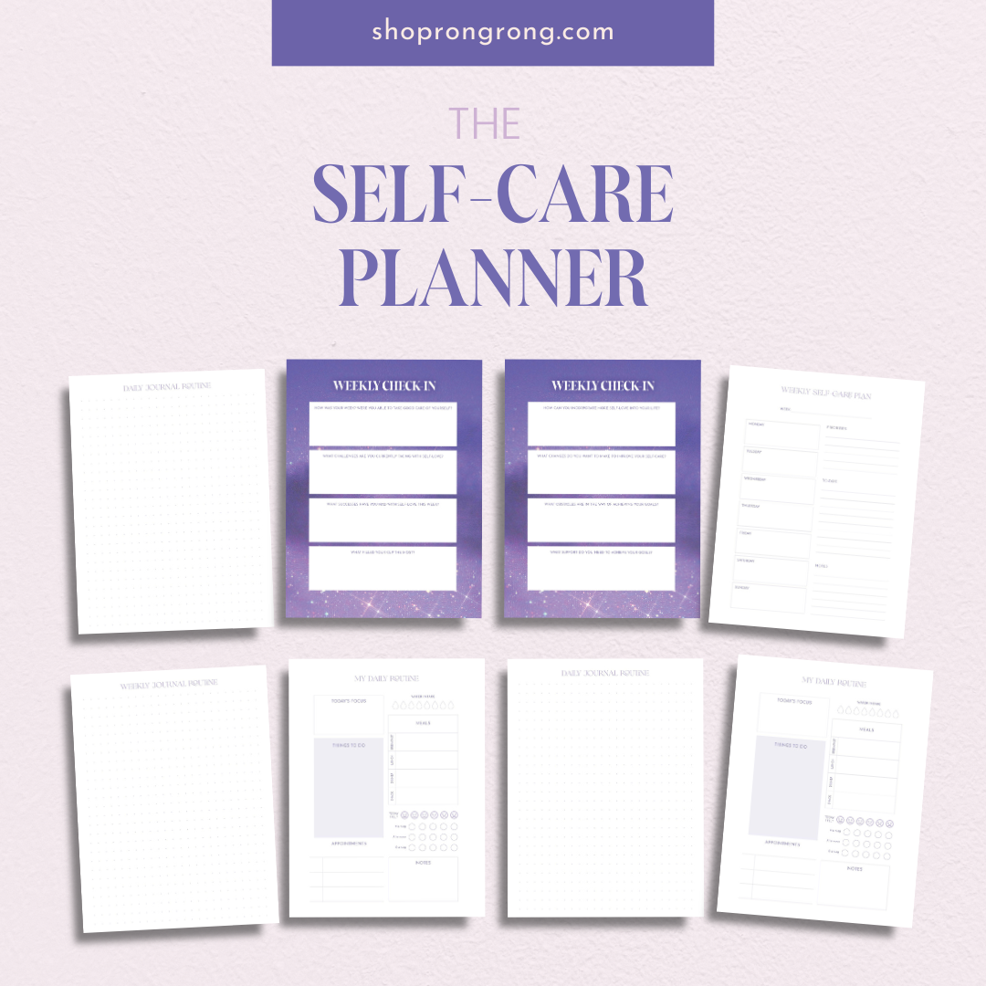 Shop Rongrong Midnight Self Love Digital Planner for ipad, iphone