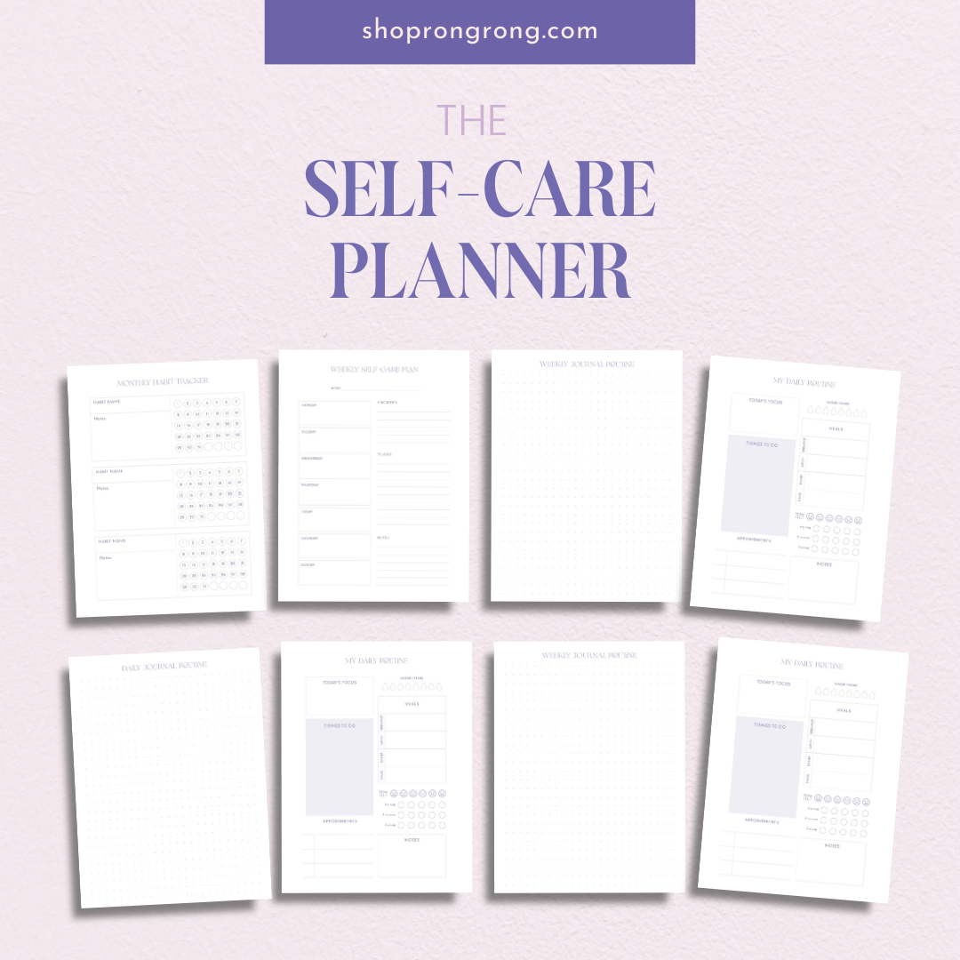 Shop Rongrong Midnight Self Love Digital Planner