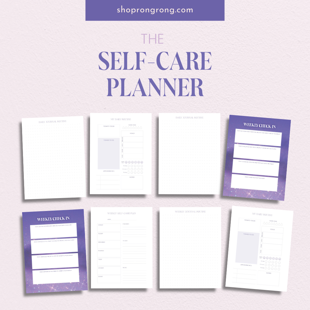 Shop Rongrong Midnight Self Love Digital Planner