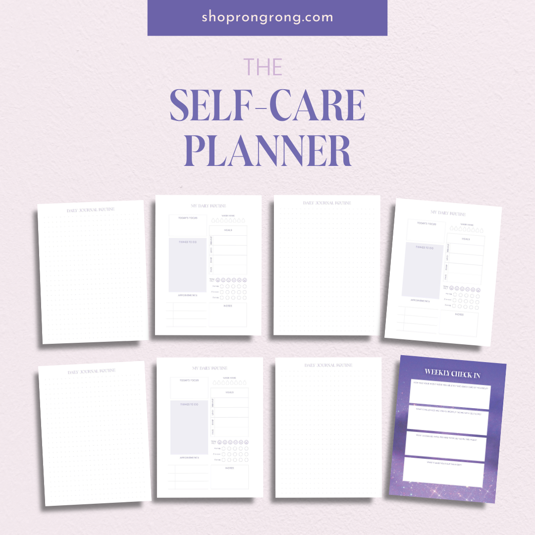 Shop Rongrong Midnight Self Love Digital Planner