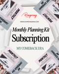 Monthly Planning Kit Subscription - 2026