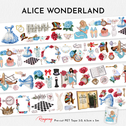 Alice in wonderland PET Tape

