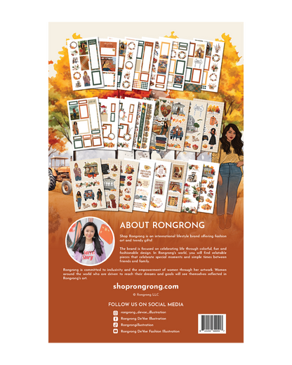 Shop Rongrong Autumn Charm Sticker Book