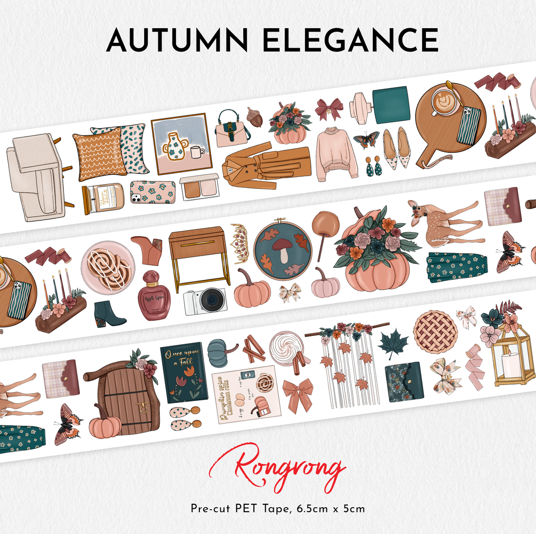 Shop Rongrong Autumn Elegance PET Tape