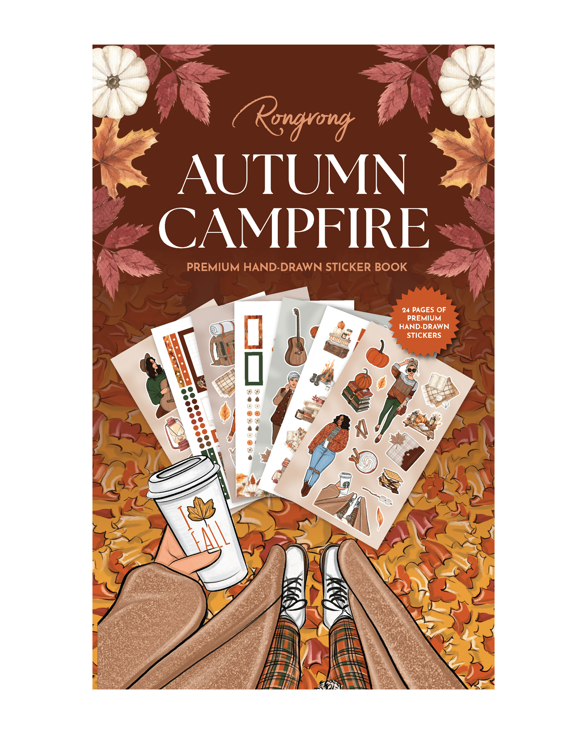 Sticker book cover titled &