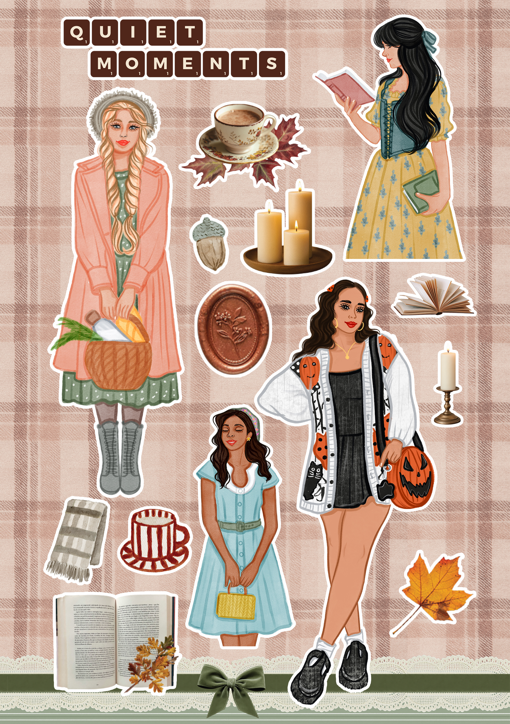 Autumn Moments Vinyl Sticker Pack [DOWNLOAD]