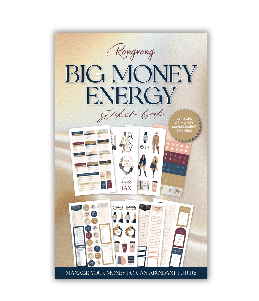 Big Money Energy Planner Sticker Book [EVERYDAY LINE]