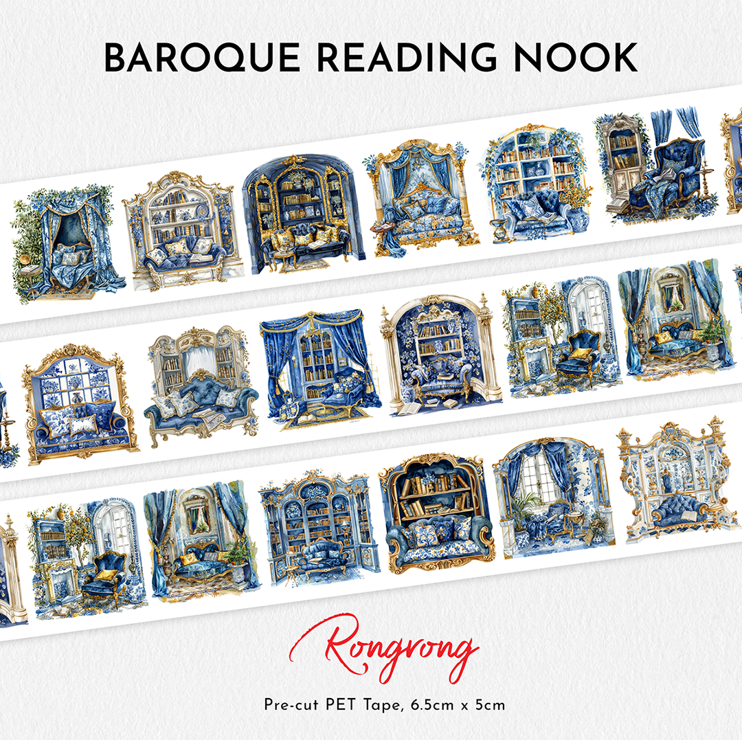 Shop Rongrong Baroque Reading Nook PET Tape