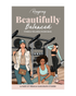 Fitness and wellness sticker book cover with illustrations of women in a gym setting.