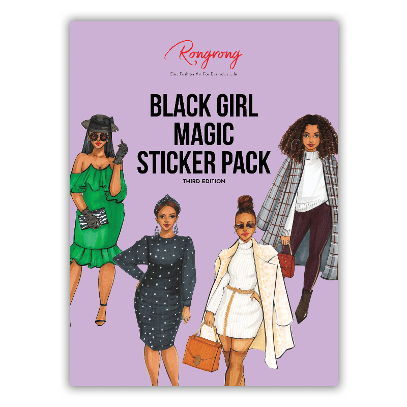 Shop Rongrong Black Girl Magic Planner Sticker Pack - Third Edition