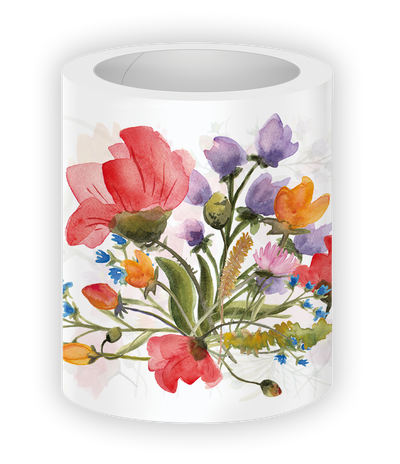Shop Rongrong Blooming Wildflower PET Tape