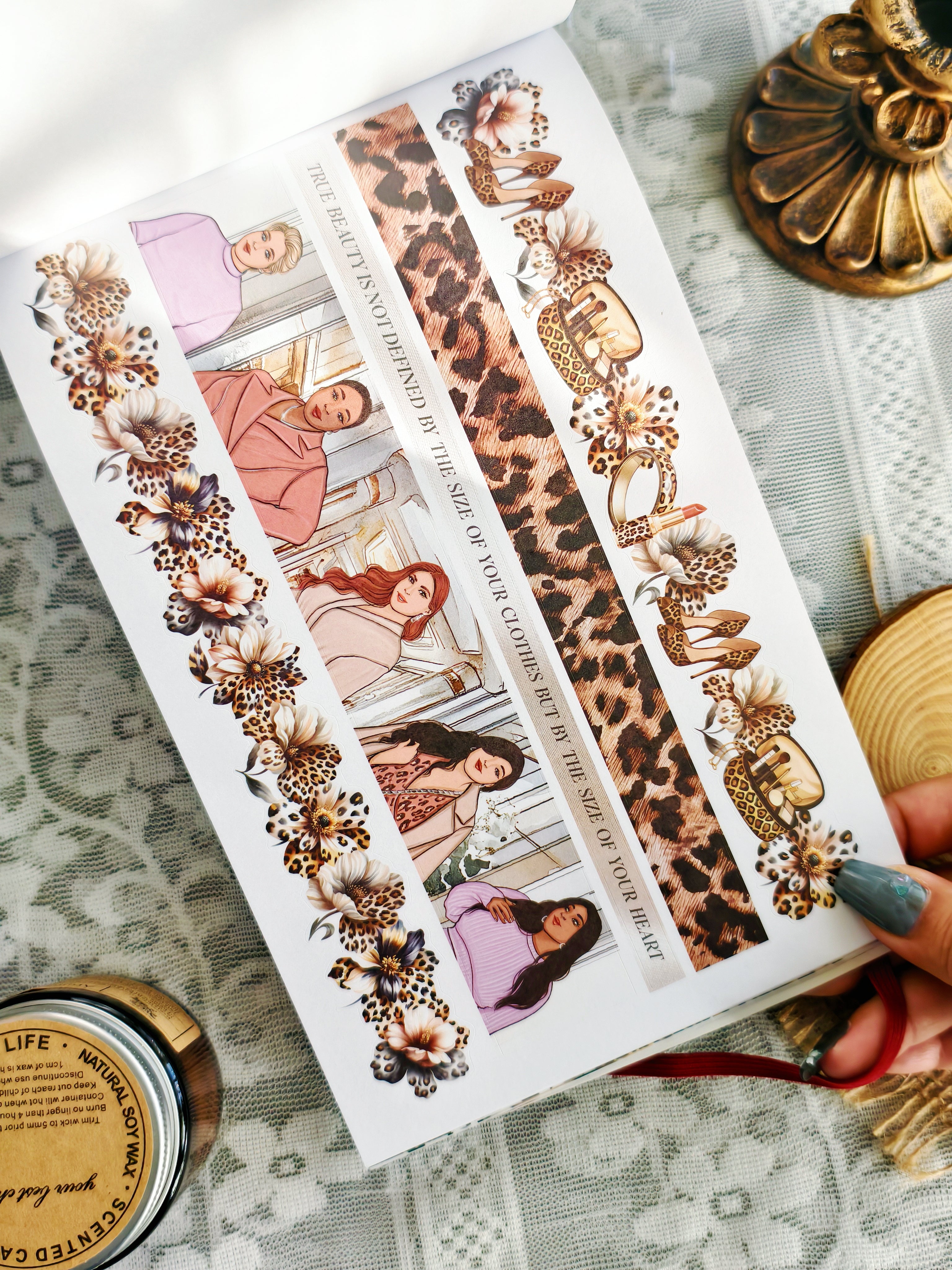 Bold and Beautiful Sticker Book
