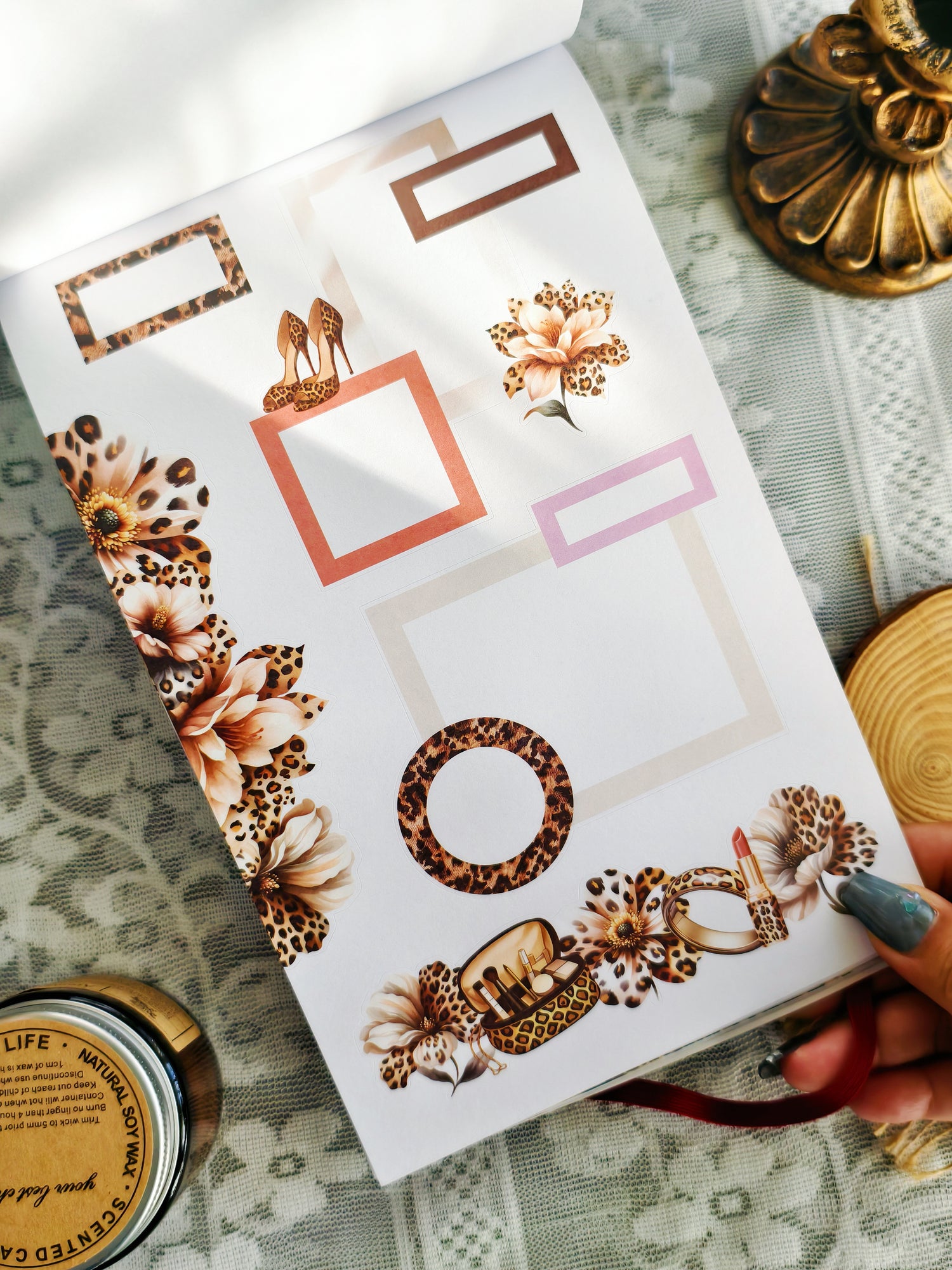 Bold and Beautiful Sticker Book