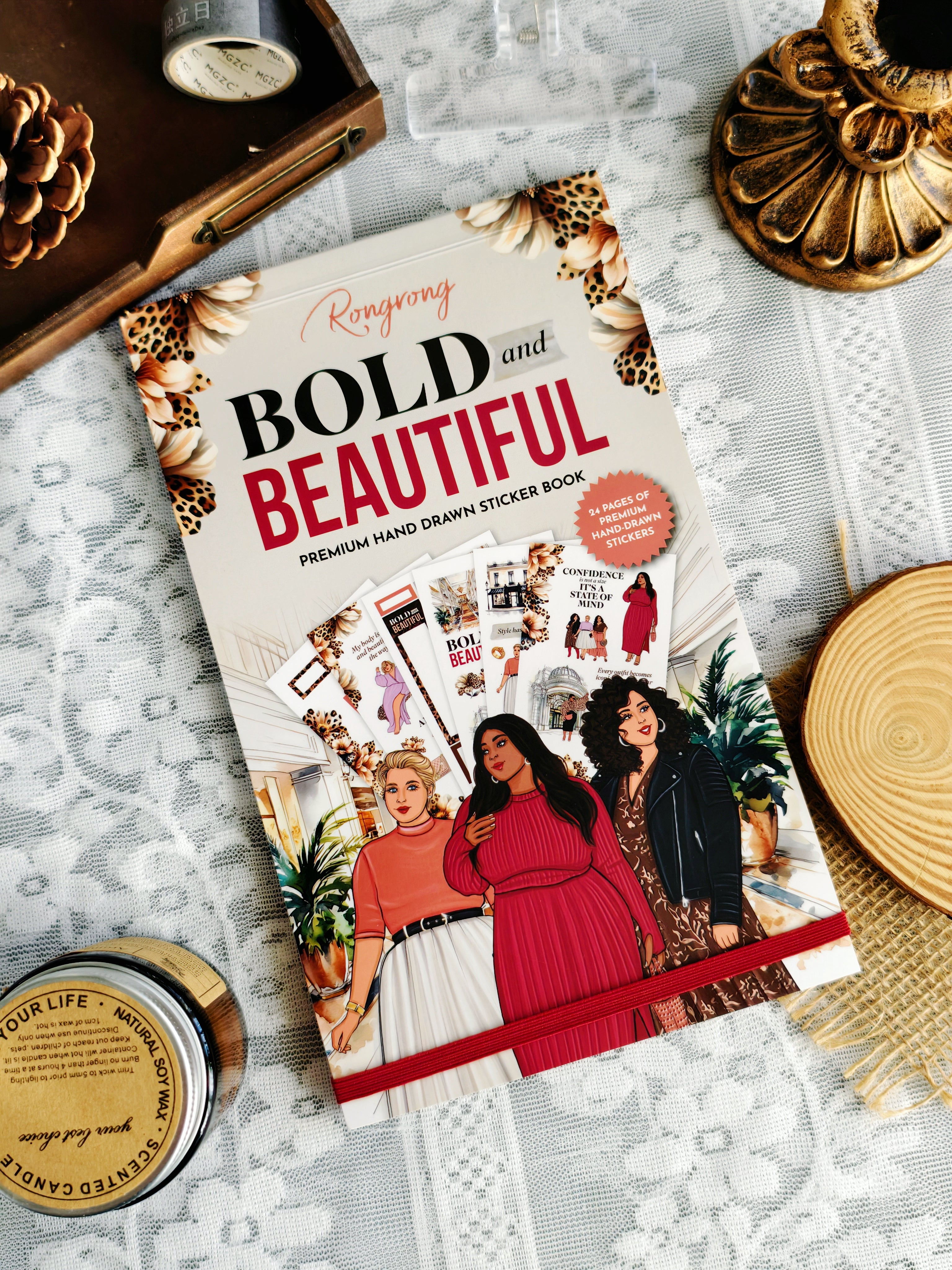 Bold and Beautiful Sticker Book