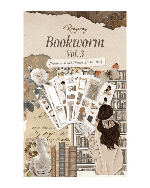 Bookworm Vol. 3 Sticker Book | Bookish stickers for adults | Bookish ...