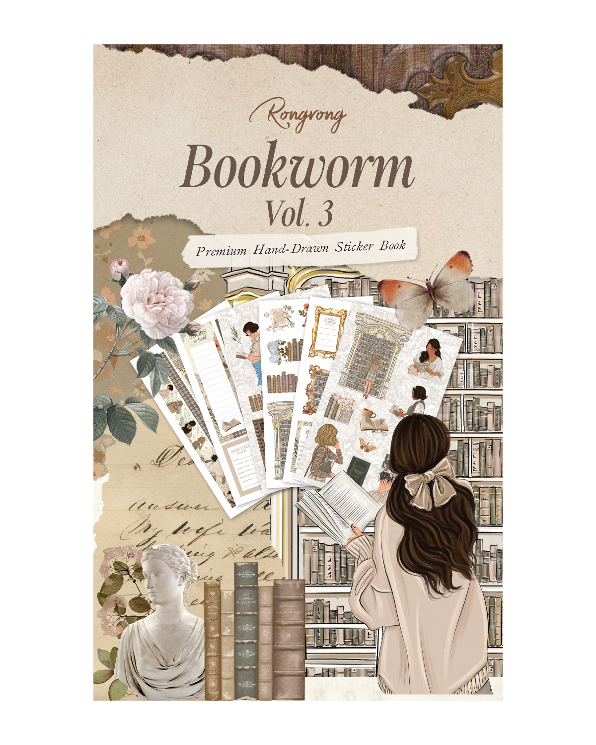 Shop Rongrong Bookwrom Vol. 3 Sticker Book