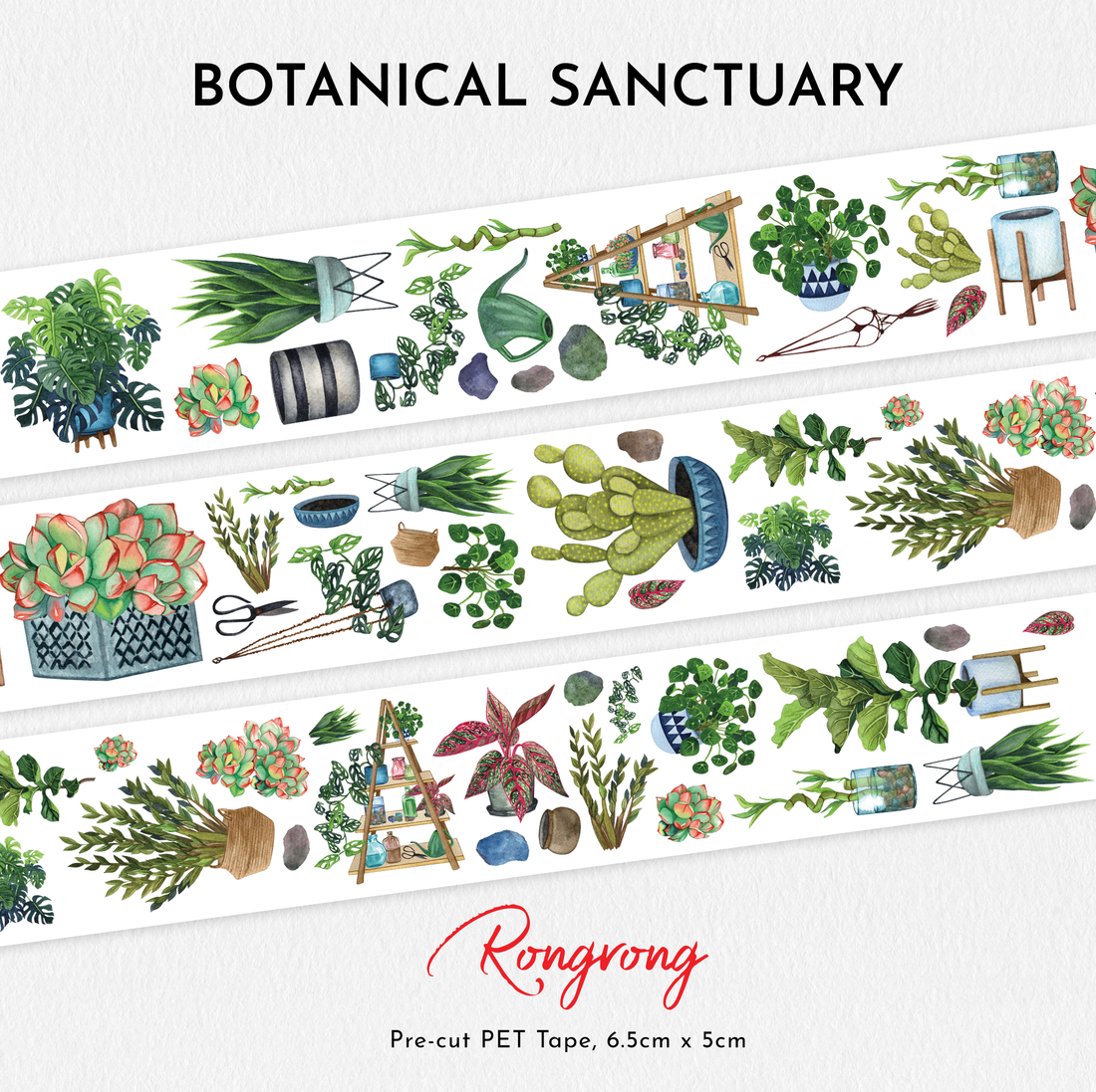 Shop Rongrong Botanical Sanctuary PET Tape