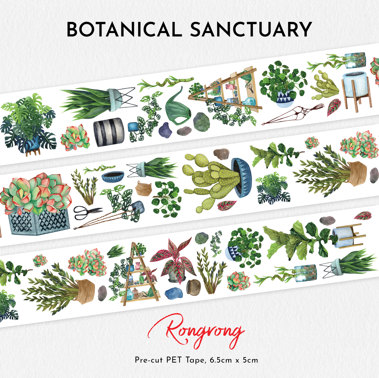 Shop Rongrong Botanical Sanctuary PET Tape