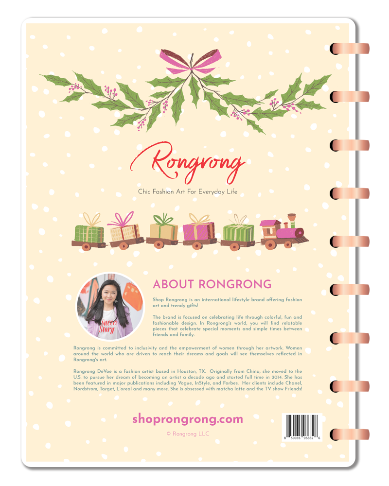Shop Rongrong Merry & Bright Hands off My Sickers Sticker Album - Holiday Edition